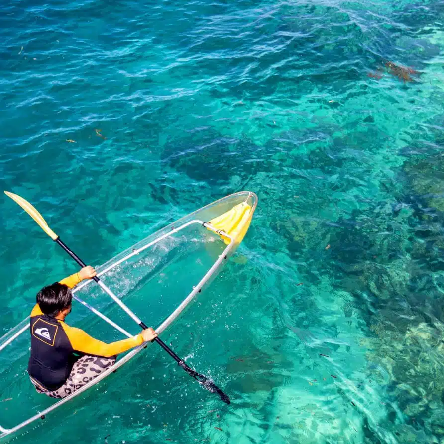 Kayaking Sipadan Mabul