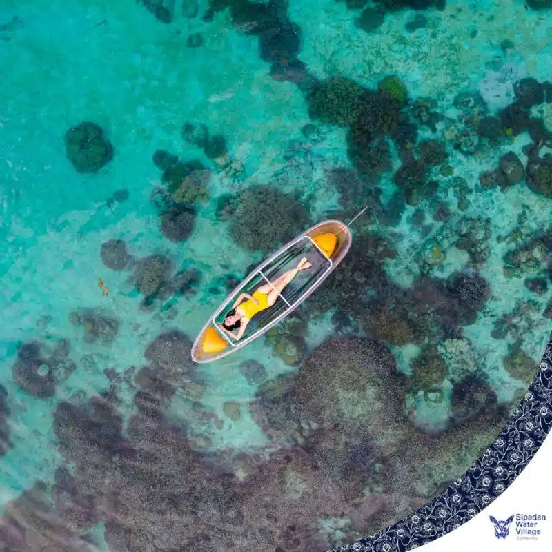 Sea Kayaking at Sipadan Water Village