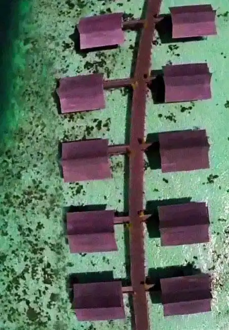 Kapalai view from the sky