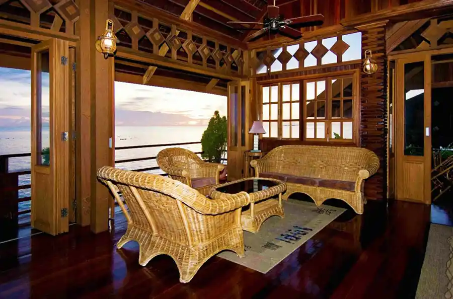 Lana Lounge at Mabul Water Bungalows