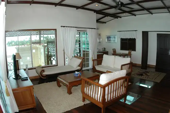 Mabul Water Bungalows bougainvilla room