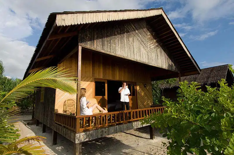 Pom Pom Island beach villa