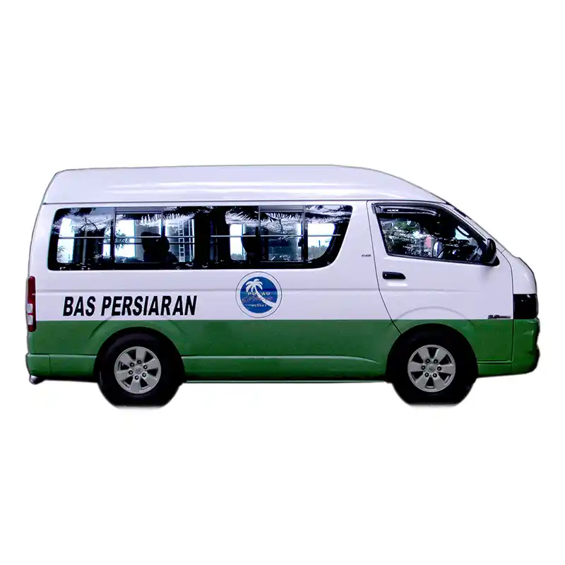 Mabul and Sipadan Resort Shuttle Van Transport from tawau airport to Semporna